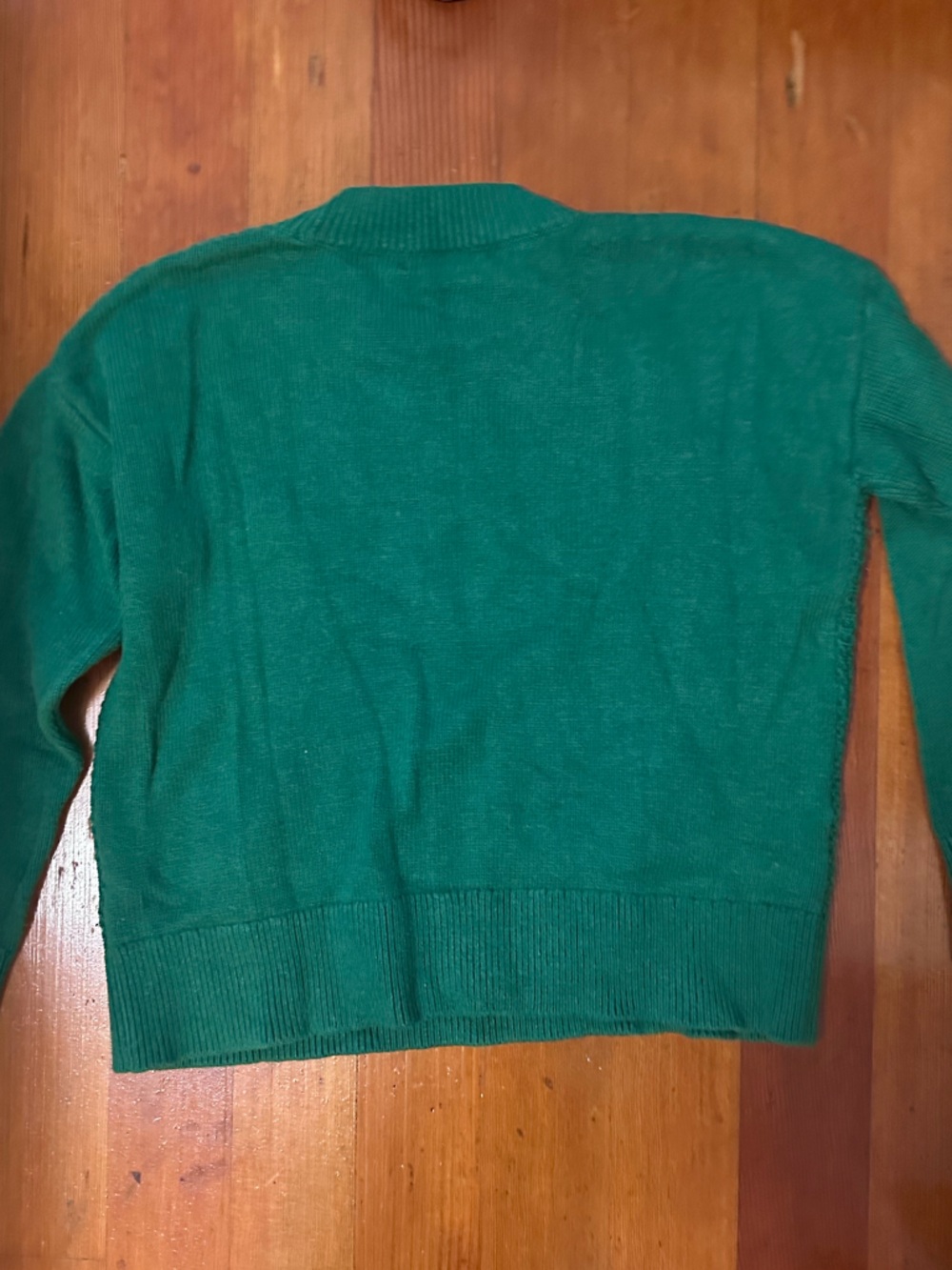 Banana Republic Emerald Green Crewneck Sweater